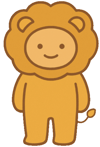 Costume Lion Sticker