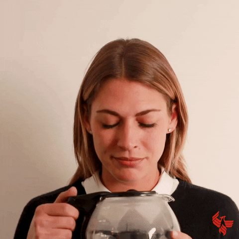 Good Morning Drinking GIF by University of Phoenix - Find & Share on GIPHY