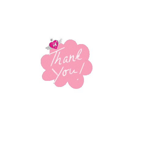 Thanks Thank You Sticker by Steffis Hundestudio