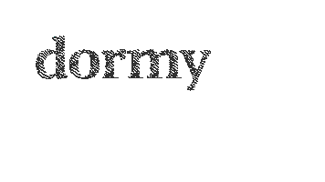 Dormy Sticker