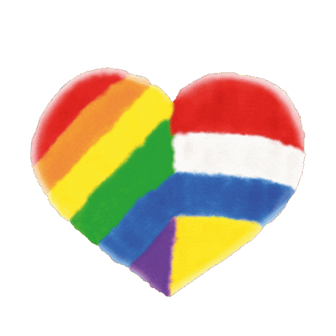 Rainbow Love Sticker by michihay