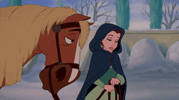 Beauty And The Beast Love GIF by Disney Princess