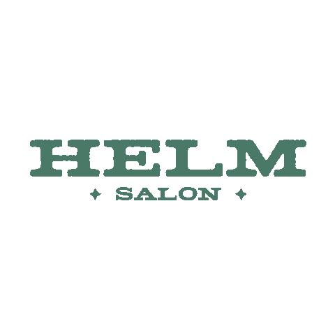 Helm Salon Sticker