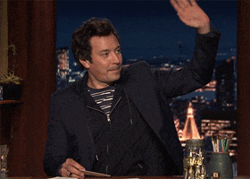 Wave Smile GIF by The Tonight Show Starring Jimmy Fallon