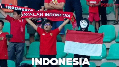 Supporter Timnas GIF by PSSI - Find & Share on GIPHY