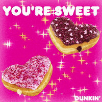 Valentines Day Valentine GIF by Dunkin’