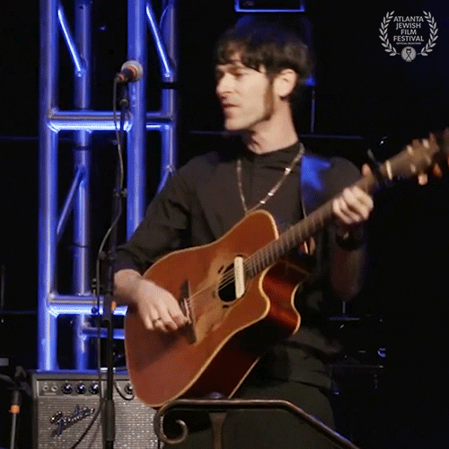 Guitarist Playing Guitar GIF by Atlanta Jewish Film Festival