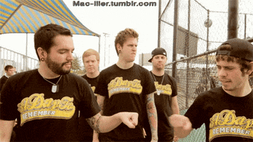 a day to remember fist bump GIF