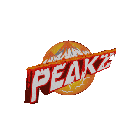 Peakz Merch Sticker