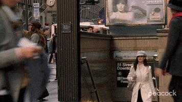Commuting Anne Hathaway GIF by PeacockTV