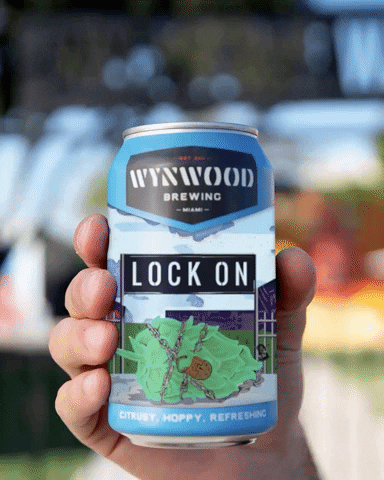 Wynwood Walls Beer GIF by Wynwood Brewing