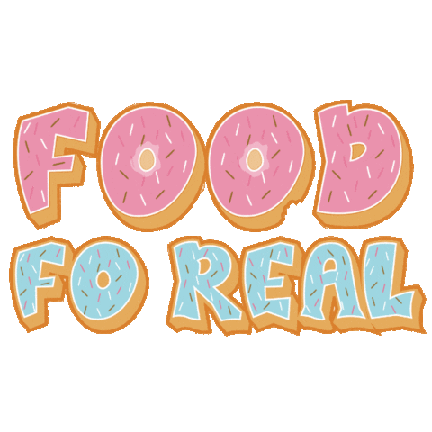 Foodie Donut Sticker by foodforeal