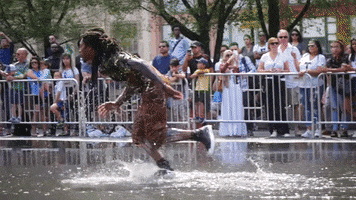 Crown Fountain Slide GIF by Chicago Dance Crash