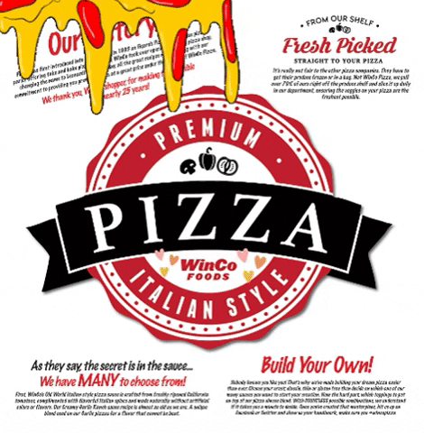Pizza Ilovewinco GIF by WinCo Foods