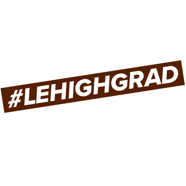 Graduation Grad Sticker by Lehigh University