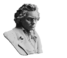 Ludwig Van Beethoven Fun Sticker by premiertone
