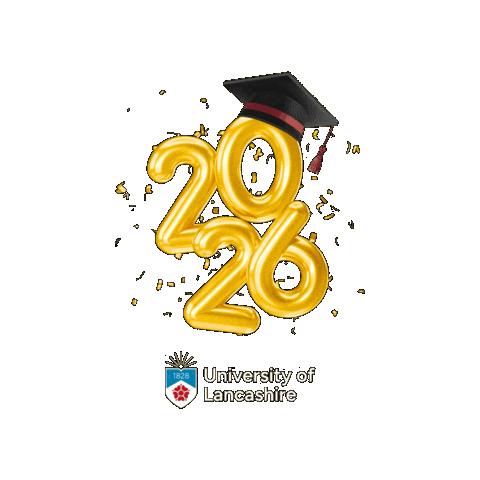 Graduation Uclan Sticker by University of Lancashire