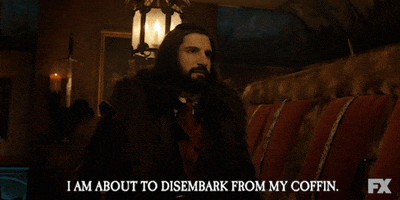 Wake Up Morning GIF by What We Do in the Shadows
