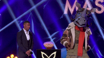 Pew Pew Rhino GIF by The Masked Singer