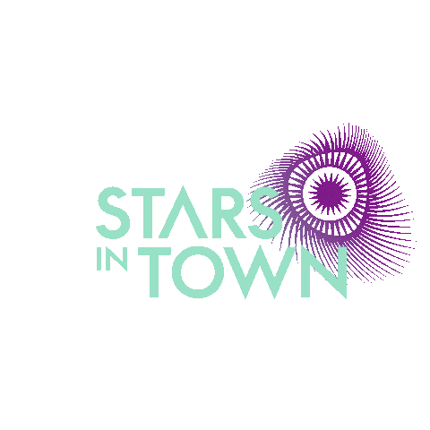 Stars in Town Sticker