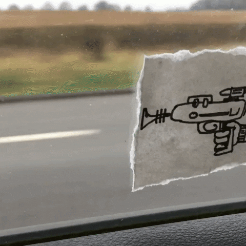 On The Road Drawing GIF by Griffics