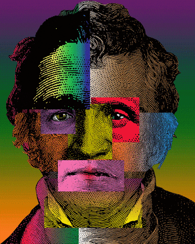 bits and pieces man GIF by RetroCollage