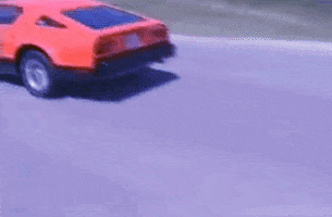 Outrun Classic Cars GIF