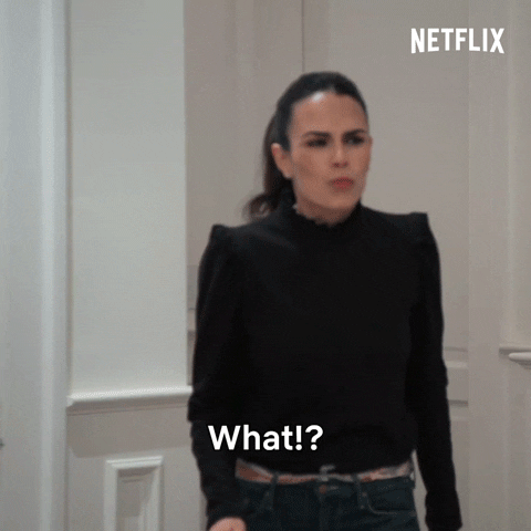 Excuse Me What GIF by NETFLIX