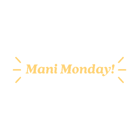 Monday Manicure Sticker by Le Mini Macaron