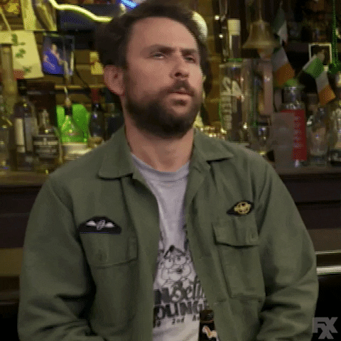 Confused Charlie Day GIF by It's Always Sunny in Philadelphia