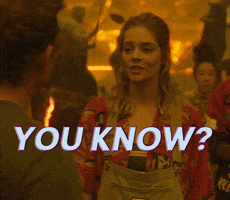 We Are Dead Samara Weaving GIF by Bill & Ted Face the Music