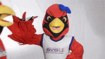 Cardinals Coop GIF by Saginaw Valley State University