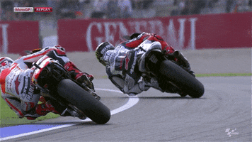 Marc Marquez Slide GIF by MotoGP