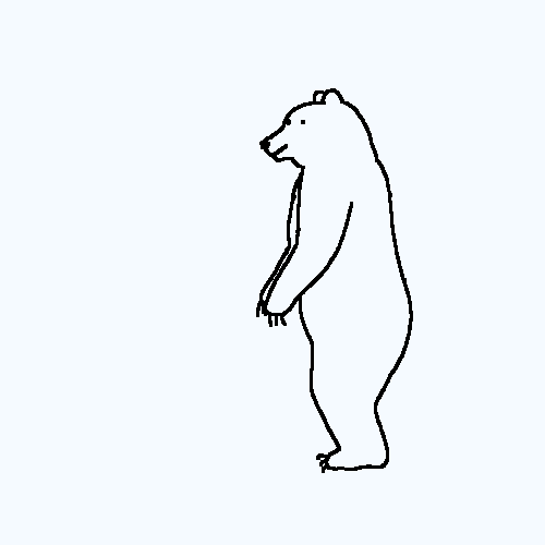 Polar Bear Art GIF by Master Tingus