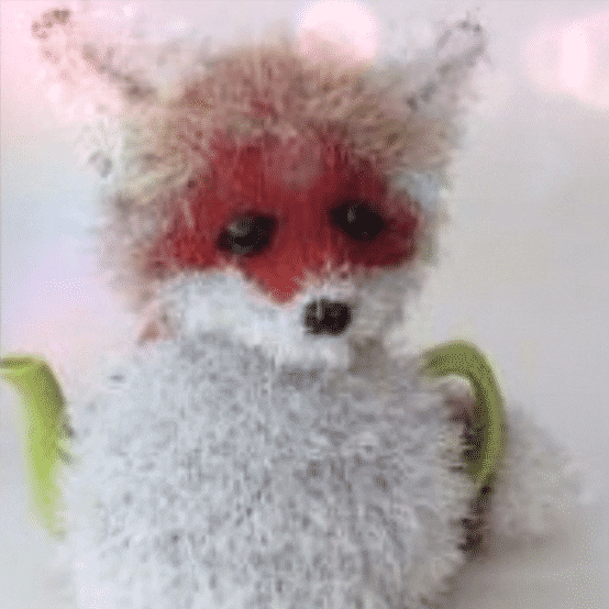 Arts And Crafts Fox GIF by TeaCosyFolk