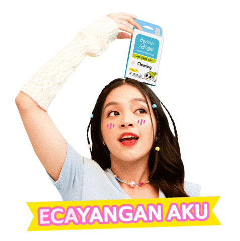 Acne Hologram Sticker by Derma Angel Indonesia