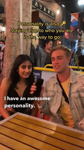 Be Yourself First Date GIF by Snack