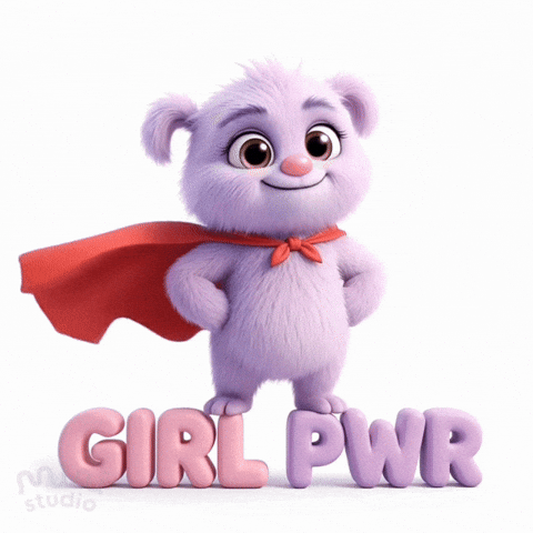 Super Girl GIF by The Fuzzlets