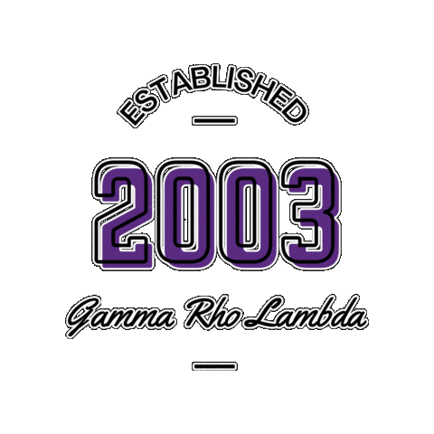 Sticker by Gamma Rho Lambda