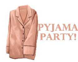 Pyjamas Sleepwear Sticker by MyEmpireSleepwear