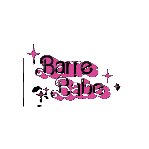 Fitness Barbie Sticker by WeBarre