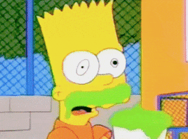the simpsons brain freeze GIF the simpsons brain freeze GIF