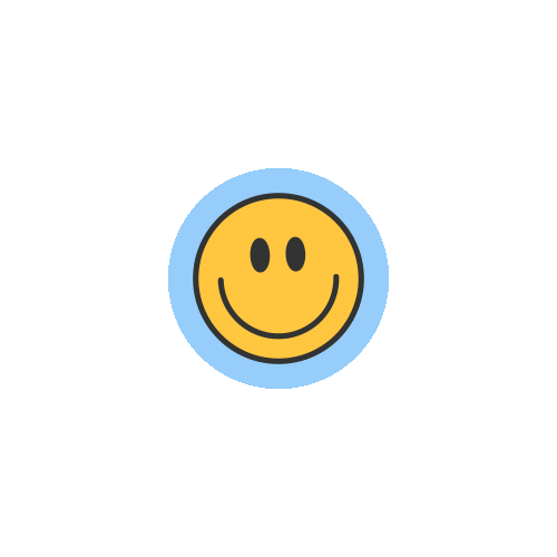 Happy Smiley Face Sticker by chime
