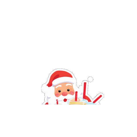 Ice Cream Christmas Sticker by Goodiez Bubble Tea and Snacks