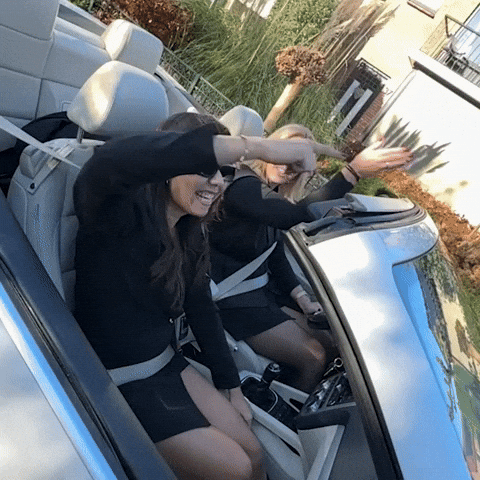 Besties Driving GIF by TinQ
