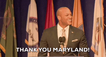 Victory Speech Maryland GIF by GIPHY News