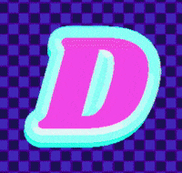 Animated Letter D Gif