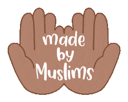 Made By Muslims Sticker by My Salah Mat