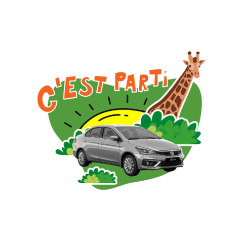 Lets Go Cestparti Sticker by Toyota Family
