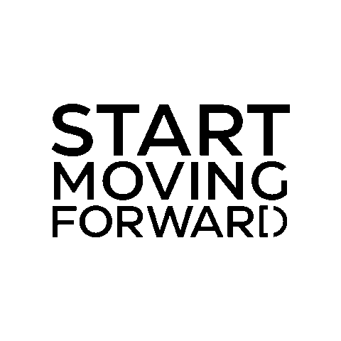 Start Moving Forward Sticker by Dialed Health